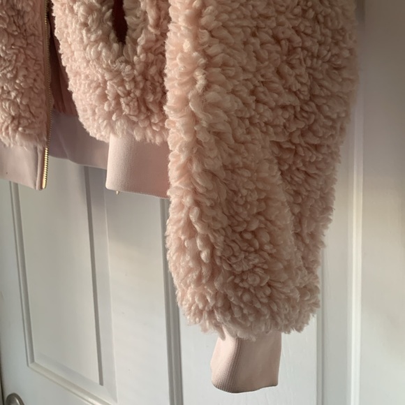 Celebrity Fashion by Hera Collection Sherpa Pink Jacket - Picture 9 of 16